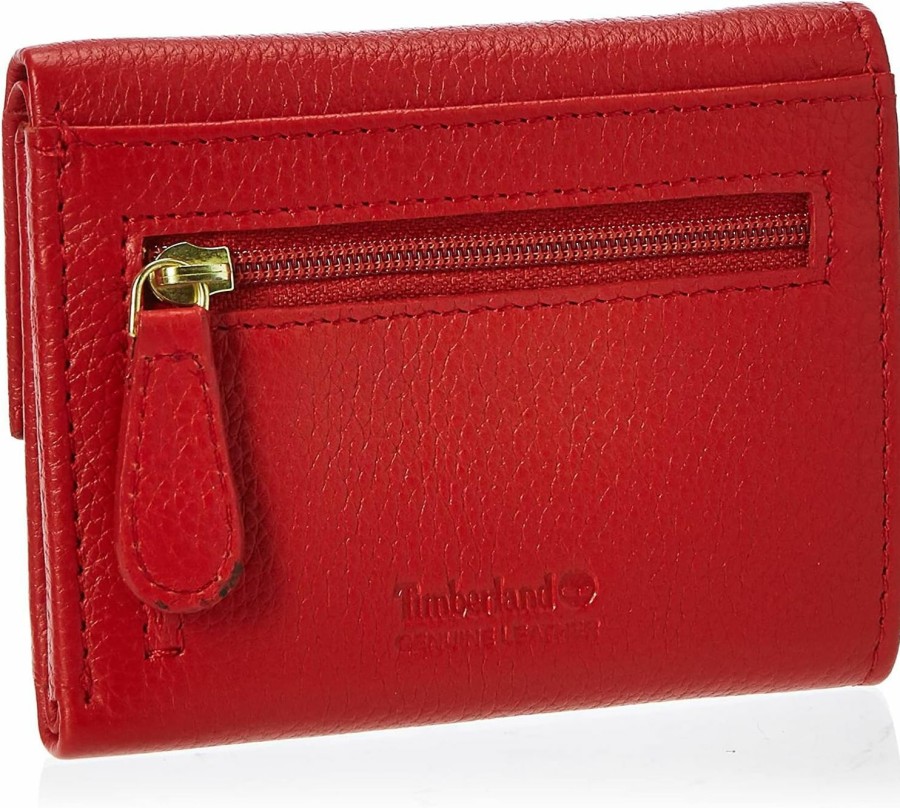 Timberland Wallets | Timberland Women'S Leather Rfid Small Indexer Snap Wallet Billfold