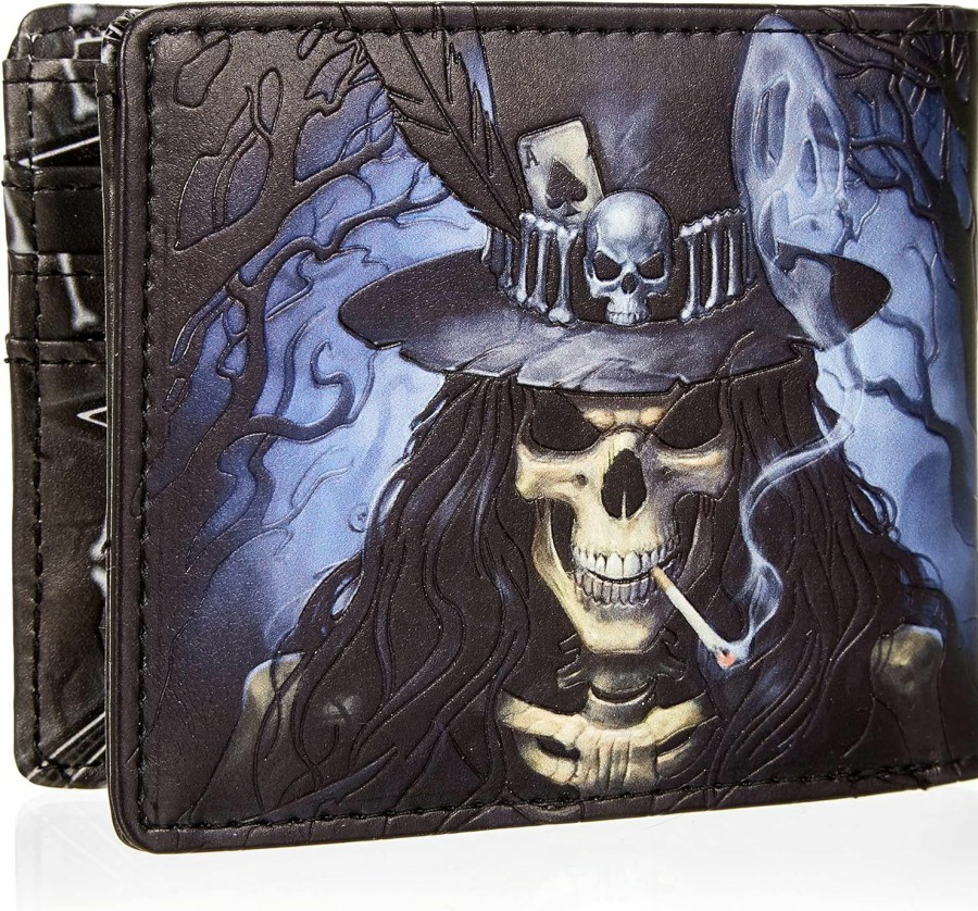 Nemesis Now Wallets | Nemesis Now B3939K8 Witching Hour Lisa Parker Embossed Polyurethane Purse 19Cm Black, Pu, 18.5Cm