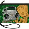 Buckle-Down Wallets | Buckle-Down Buckle-Down Zip Wallet Guardians Of The Galaxy Large Accessory, Guardians Of The Galaxy, 8" X 5"