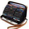 FEITH&FELLY Wallets | Feith&Felly Large Capacity Credit Card Wallet - Leather Secure Rfid Wallet For Women 36 Slots