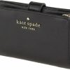 Kate Spade New York Wallets | Kate Spade New York Staci Medium Compact Bifold Wallet Saffiano Black