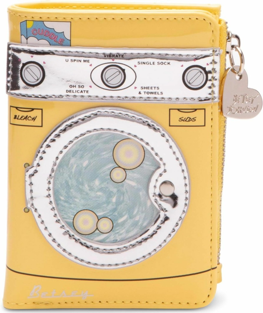 Betsey Johnson Wallets | Betsey Johnson Spin Me Bifold Wallet, Yellow