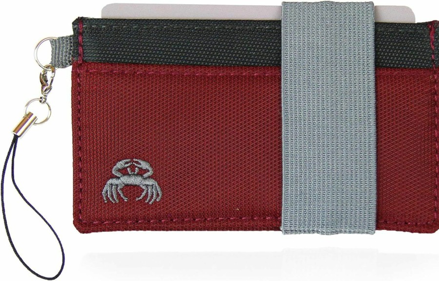 Crabby Gear Wallets | Crabby Wallet - Thin Minimalist Front Pocket Wallet - P3 Polyester