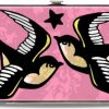 Buckle-Down Wallets | Buckle-Down Womens Buckle-Down Hinge - Lucky Close-Up Pink Wallet, Multicolor, 7 X 4 Us