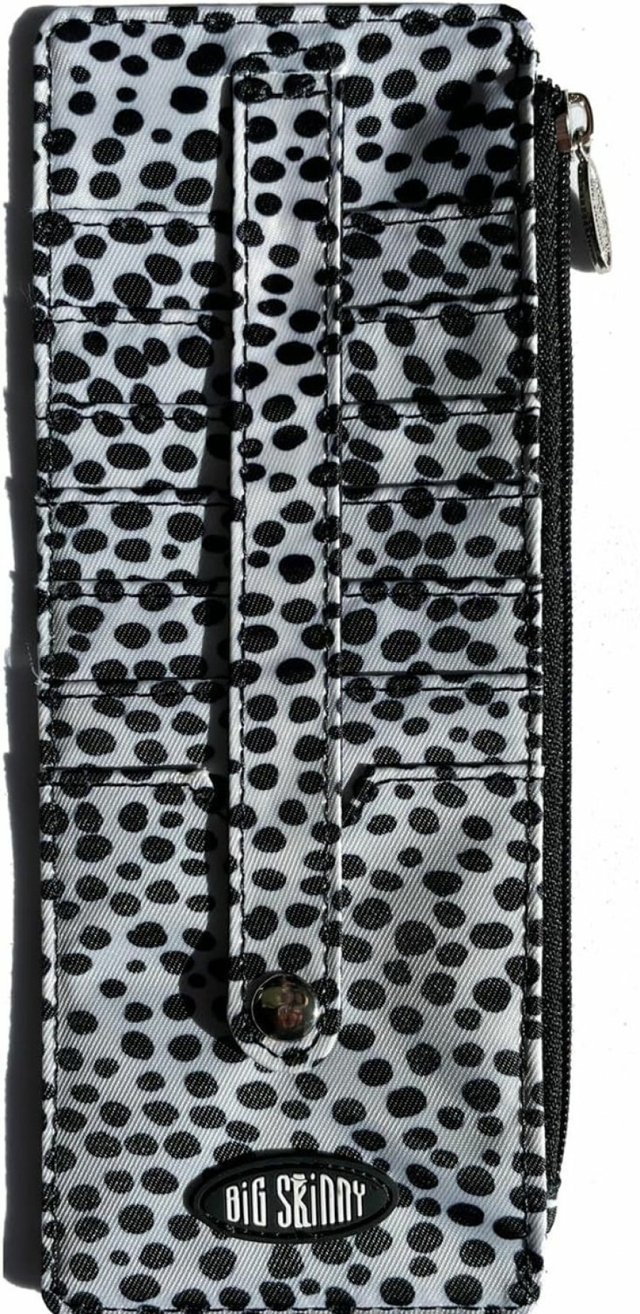 Big Skinny Wallets | Big Skinny Women'S Jaguar Credit Card Slim Wallet, Holds Up To 25 Cards