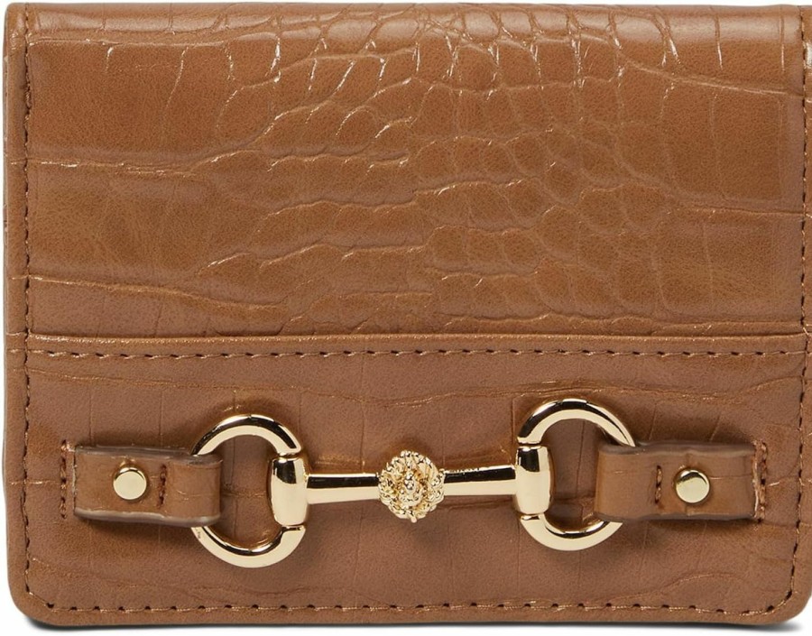 Anne Klein Wallets | Anne Klein Ak Small Croco Horsebit Snap Wallet