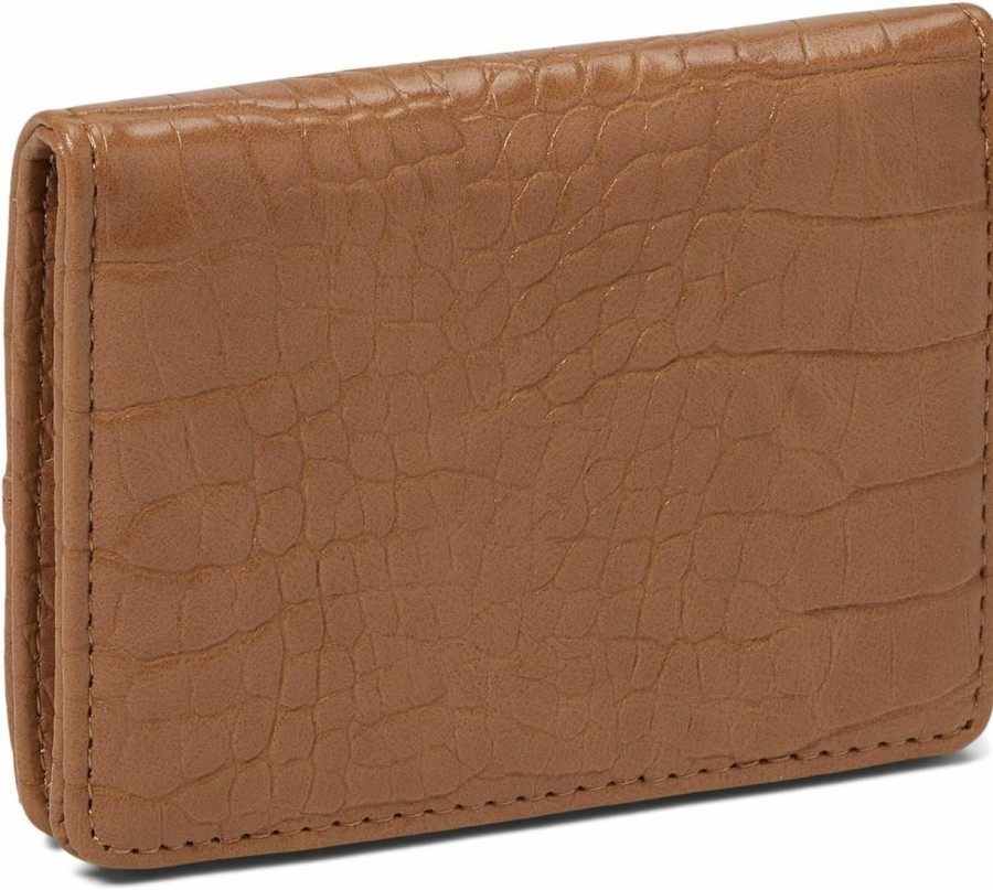 Anne Klein Wallets | Anne Klein Ak Small Croco Horsebit Snap Wallet