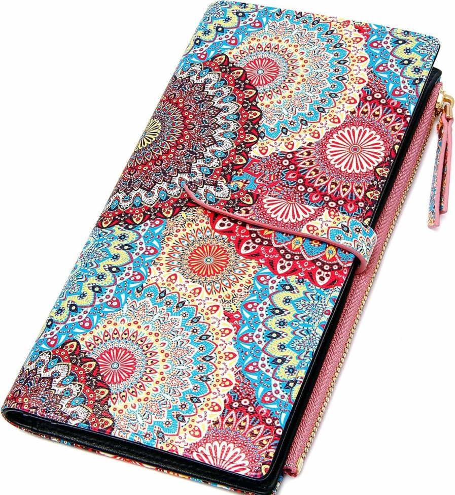 ZRTARY Wallets | Zrtary Wallets For Women Slim Bifold Card Holder Organizer Wallet With Zipper Coin Pocket