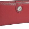 Stone Mountain Usa Wallets | Stone Mountain Usa Large Zip Around Leather Wallet, Red