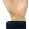 Sprigs Wallets | Sprigs Wrist Wallet - Hidden Wallet Pouch With Id Window - Wristlet Travel Wallet W/Flip Open Magnetic Tab To Hold Cash, Card, Id'S - Wrist Pouch With Zipper For Running/Walking - Black, Small/Medium