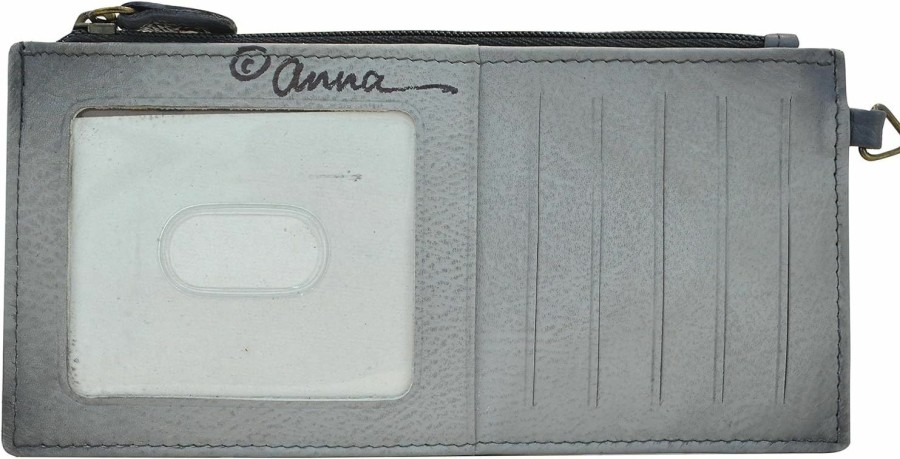 Anna by Anuschka Wallets | Anna By Anuschka Women'S Hand Painted Genuine Leather Organizer Wallet