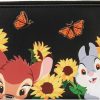 Loungefly Wallets | Loungefly Disney Bambi Sunflower Friends Zip Around Wallet