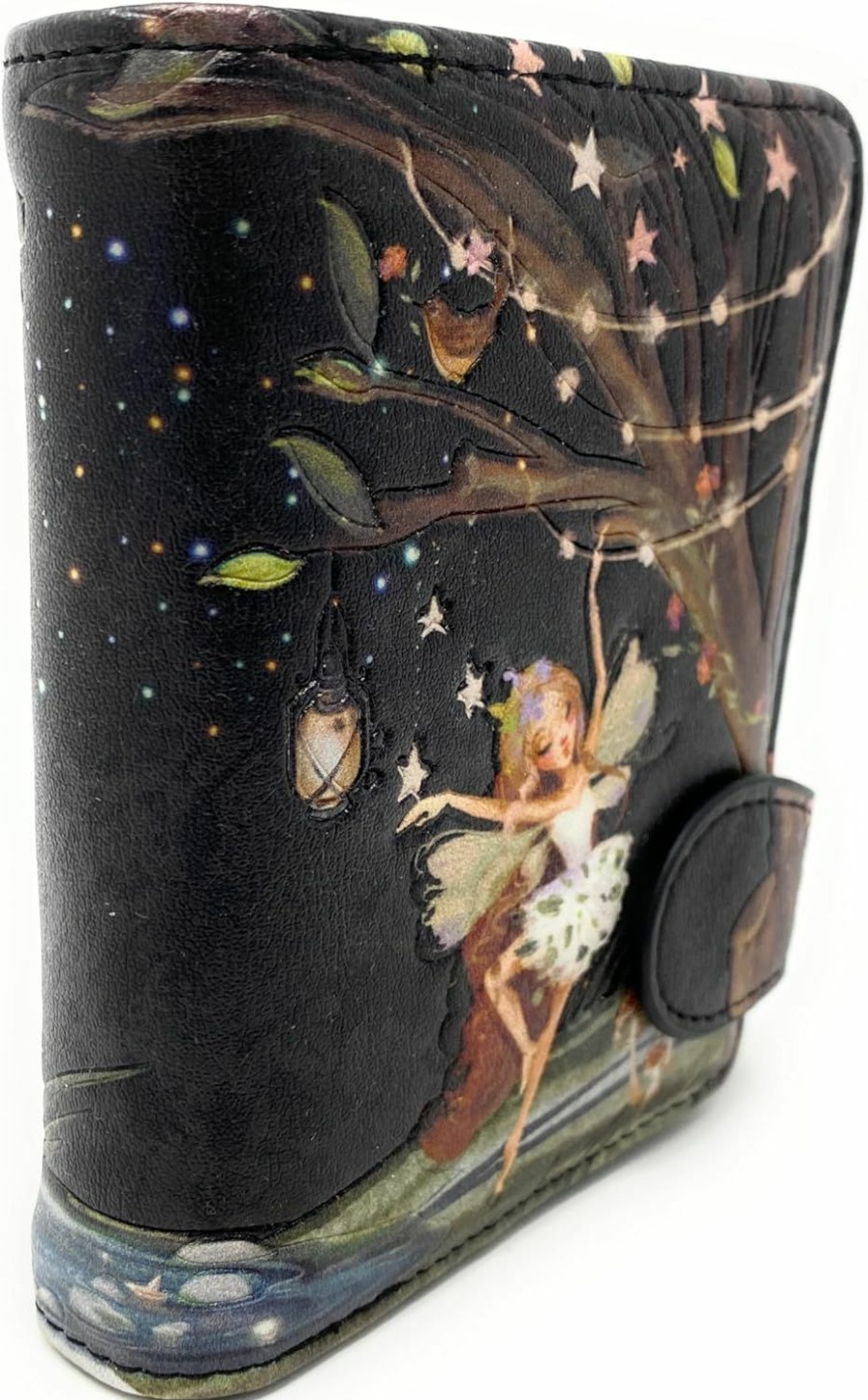 Shag Wear Wallets | Shag Wear Fairy Forest Small Wallet For Women And Teen Girls 4.5\" Black