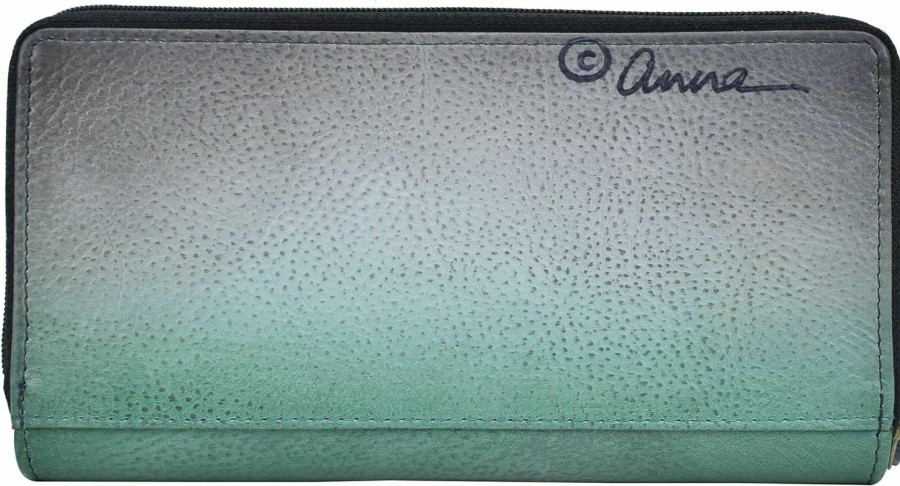 Anna by Anuschka Wallets | Anna By Anuschka Women'S Hand Painted Leather Two Fold Wallet-Cuddly Koala