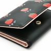 VEELAM Wallets | Veelam Small Trifold Cute Kawaii Strawberry Wallet For Women Girls(Black)