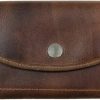 Hide & Drink Wallets | Hide & Drink, Snap Clutch Wallet For Women, Money Holder And Card Organizer With Zippered Pouch, Full Grain Leather, Handmade, Bourbon Brown