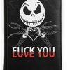 LMHBLTOP Wallets | Nightmare Before Christmas Rfid Blocking Id Window Genuine Leather Wallet Pocket Zip Wallet For Men,Women