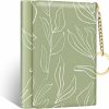 Nipichsha Wallets | Nipichsha Womens Wallet, Small Credit Card Wallet For Women, Slim Rfid Card Holder Wallet With 7 Card Slots & Id Window (Green Leaves)