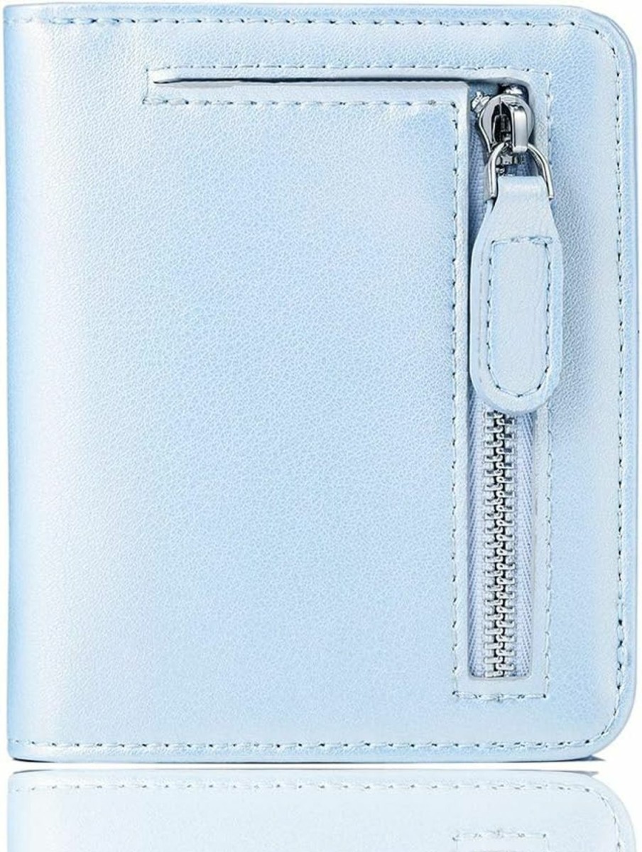 FT FUNTOR Wallets | Funtor Small Wallets For Women, Ladies Small Compact Bifold Pocket Rfid Blocking Genuine Leather Wallet For Women