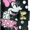 Loungefly Wallets | Loungefly Disney Minnie Mouse Faux Leather Wallet Snap Flap Clutch