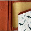 Lodgment Till Wallets | Lodgment Till Cork Wallet - Cork Card Holder - Art Print - Eco Friendly Vegan Non-Leather -Sustainable - Bifold (Waves)