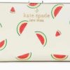 Kate Spade New York Wallets | Kate Spade Staci Watermelon Party Medium Compact Bifold Wallet