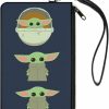 Buckle-Down Wallets | Buckle-Down Women'S Standard Zip Wallet Star Wars The Child Small, Grey, 6.5\" X 3.5\"