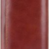 VISCONTI Wallets | Visconti Monza 10 Ladies Large Soft Leather Checkbook Wallet (Brown)