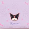 FLYBOT Wallets | Kuromi Hello-Kitty'S Friend Lightweight Small Holder Vegan Leather Slim Thin Bifold Flap Wallet With Zipper Coin Credit Cards Bill Holder For Girls Women