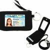 DONGGANGAJI Wallets | Donggangaji Womens Wallet Lanyard Set Bifold Zipper Case Wallet With Lanyard (Classic Black-R)