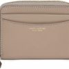 Marc Jacobs Wallets | Marc Jacobs Women'S The Slim 84 Zzip Around Wallet, Cement, Grey, One Size