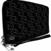 Buckle-Down Wallets | Buckle-Down Women'S Pu Zip Around Wallet Rectangle-Disney Signature D, 7.5\"X4.5\"