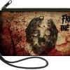 Buckle-Down Wallets | Buckle-Down Women'S Zip Wallet Friday The 13Th Jason Large