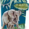 Shag Wear Wallets | Shag Wear Elephant Jungle Small Animal Wallet For Women And Teen Girls Vegan Faux Leather 4.5\" Teal