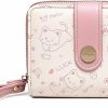 Sunwel Fashion Wallets | Sunwel Fashion Kid'S Wallet Prints Kawaii Cat Wallets With Exterior Zipper Around Coin Purse Bill Wallet With Id Card Slots (Green)