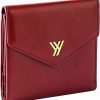 YBONNE Wallets | Ybonne Women'S Small Compact Bifold Pocket Wallet, Made Of Finest Genuine Leather (Black)