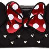 Loungefly Wallets | Loungefly X Minnie Bow Wallet Wdwa0564, Black, Standard