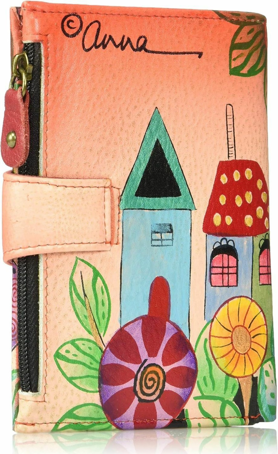 Anna by Anuschka Wallets | Anna By Anuschka Women'S 1700 Hand-Painted Original Artwork