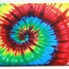 SM FASHION Wallets | Sm Fashion Women Sunflower | Tie Dye Pu Long Wallet With Zipper Closure Card Slots Zippered Coin Pouch (Smile Flower)