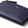 Bellroy Wallets | Bellroy Pocket, Women'S Leather Wallet (6 Cards, Cash, Phone) - Navy