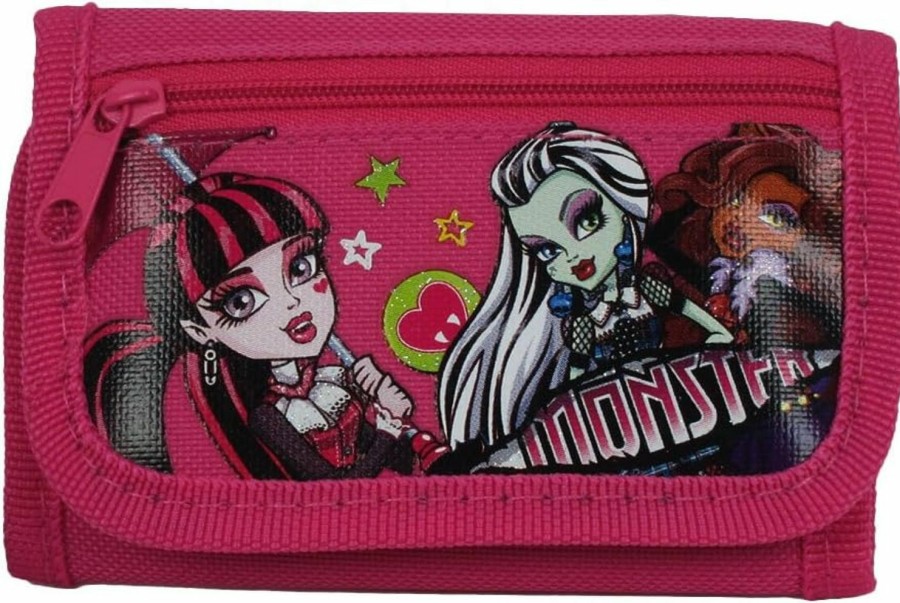 Monster High Wallets | Tri-Fold Wallet - Monster High - Ghoulishly (Pink)