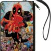 Buckle-Down Wallets | Buckle-Down Buckle-Down Zip Wallet Deadpool Large Accessory, Deadpool, 8" X 5"