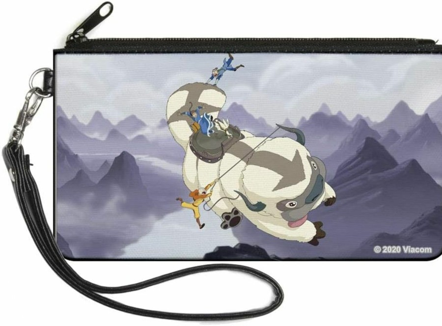 Buckle-Down Wallets | Buckle-Down Women'S Zip Wallet Avatar: The Last Airbender Small, 6.5\" X 3.5\"