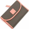 Nujenren Wallets | Nujenren Genuine Leather Women Lady Trifold Fashion Card Case Wallet Zipper Coin Case Pocket Purse Large Capacity (Black)