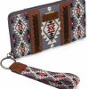 Montana West Wallets | Montana West Wrangler Wristlet Western Wallet Boho Aztec Credit Card Holder For Women Wg2203-W006Dtq