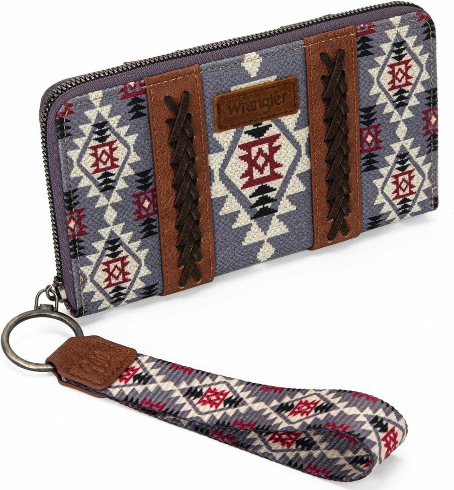 Montana West Wallets | Montana West Wrangler Wristlet Western Wallet Boho Aztec Credit Card Holder For Women Wg2203-W006Dtq