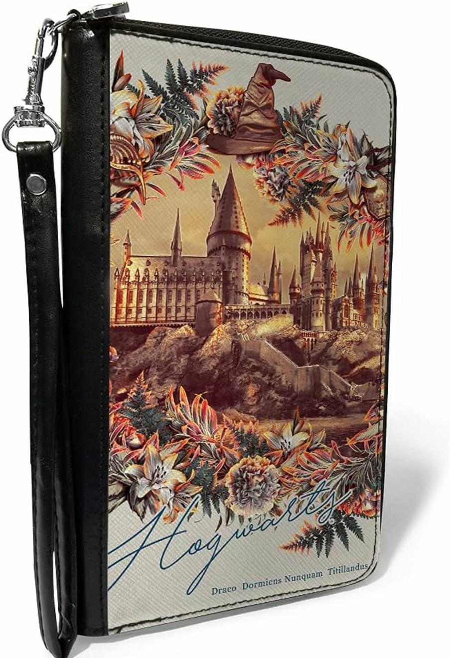 Buckle-Down Wallets | Buckle-Down Women'S Pu Zip Around Wallet Rectangle-Harry Potter, 7.5\"X4.5\"