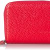 KALMORE Wallets | Kalmore Women'S Leather Rfid Secured Spacious Cute Zipper Card Wallet Small Purse