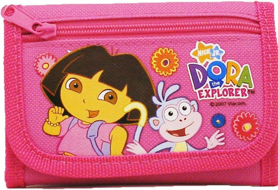 Dora the Explorer Wallets | Dora The Explorer Tri-Fold Wallet - Hot Pink