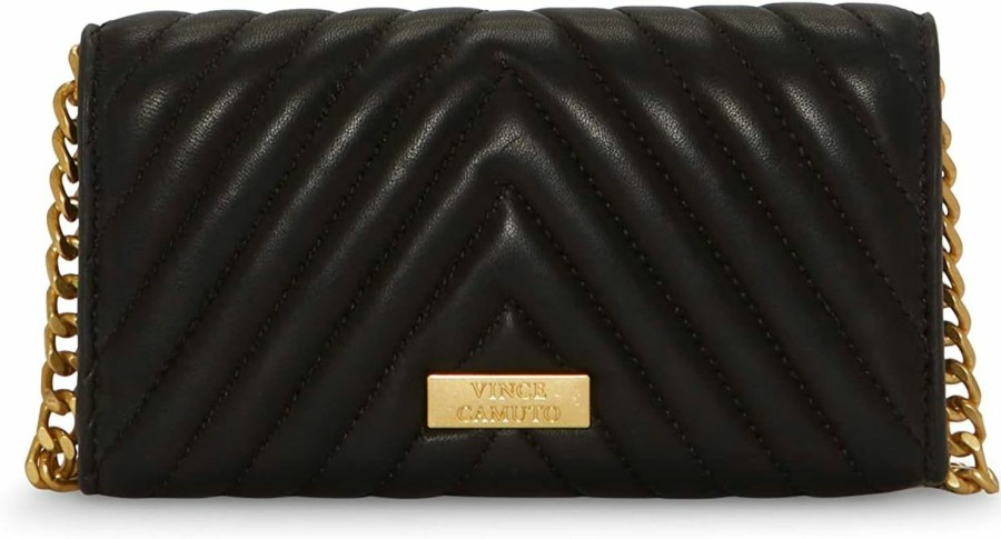 Vince Camuto Wallets | Vince Camuto Theon Wallet On Chain, Black